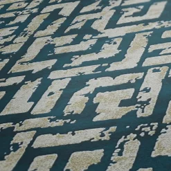 Vliestapete Geometrisch Labyrinth dunkelblau 38695-3