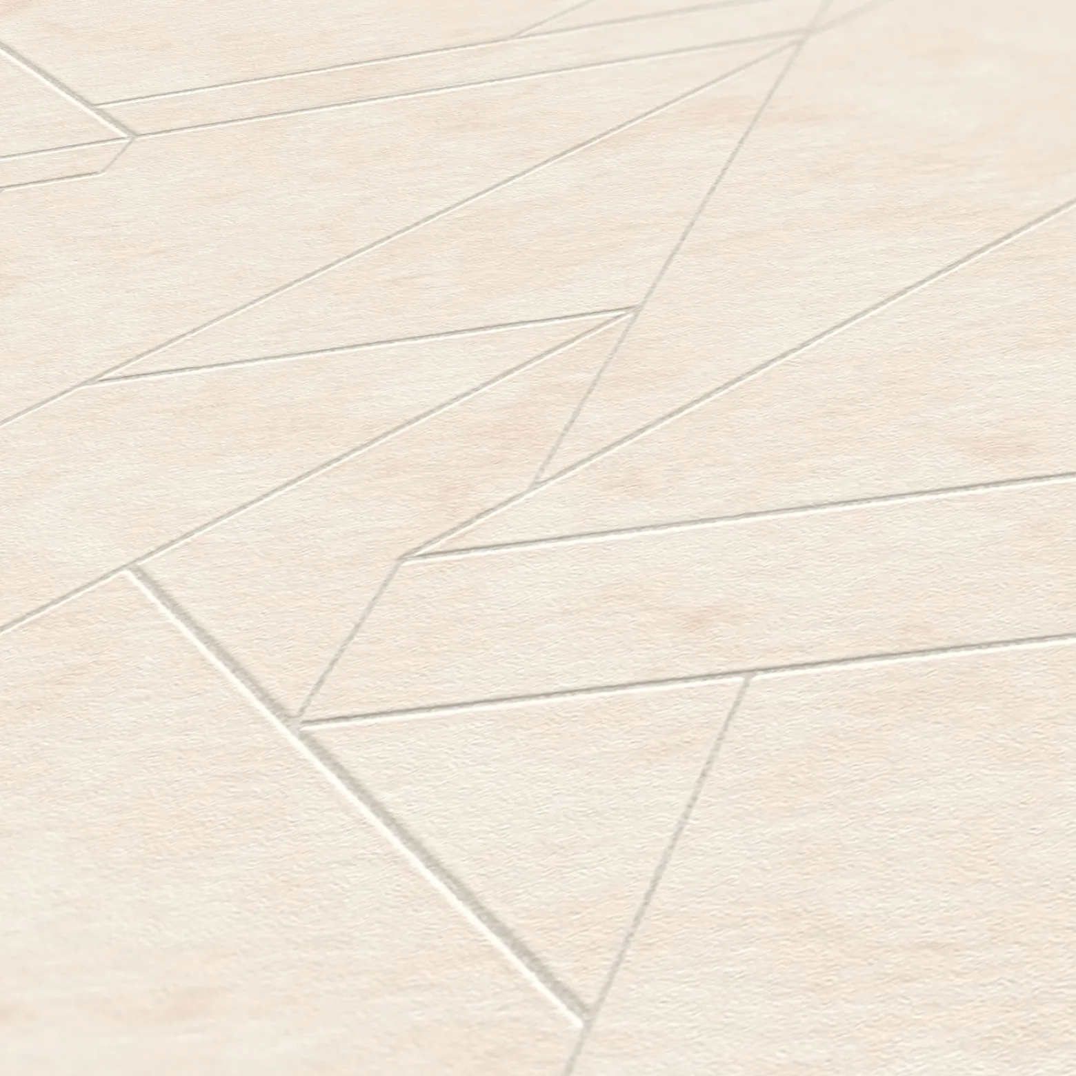 Vliestapete Geometrisch Metallic Creme Perlmutt 39118-2