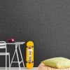 Vliestapete Geometrisch Schwarz Gold Metallic 39118-4