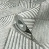 Vliestapete Geometrisch Streifen Grau Creme 81622
