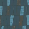 Vliestapete Gitter Abstrakt blau bronze Metallic 31224