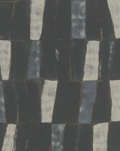 Vliestapete Gitter Abstrakt schwarz bronze Metallic 31222