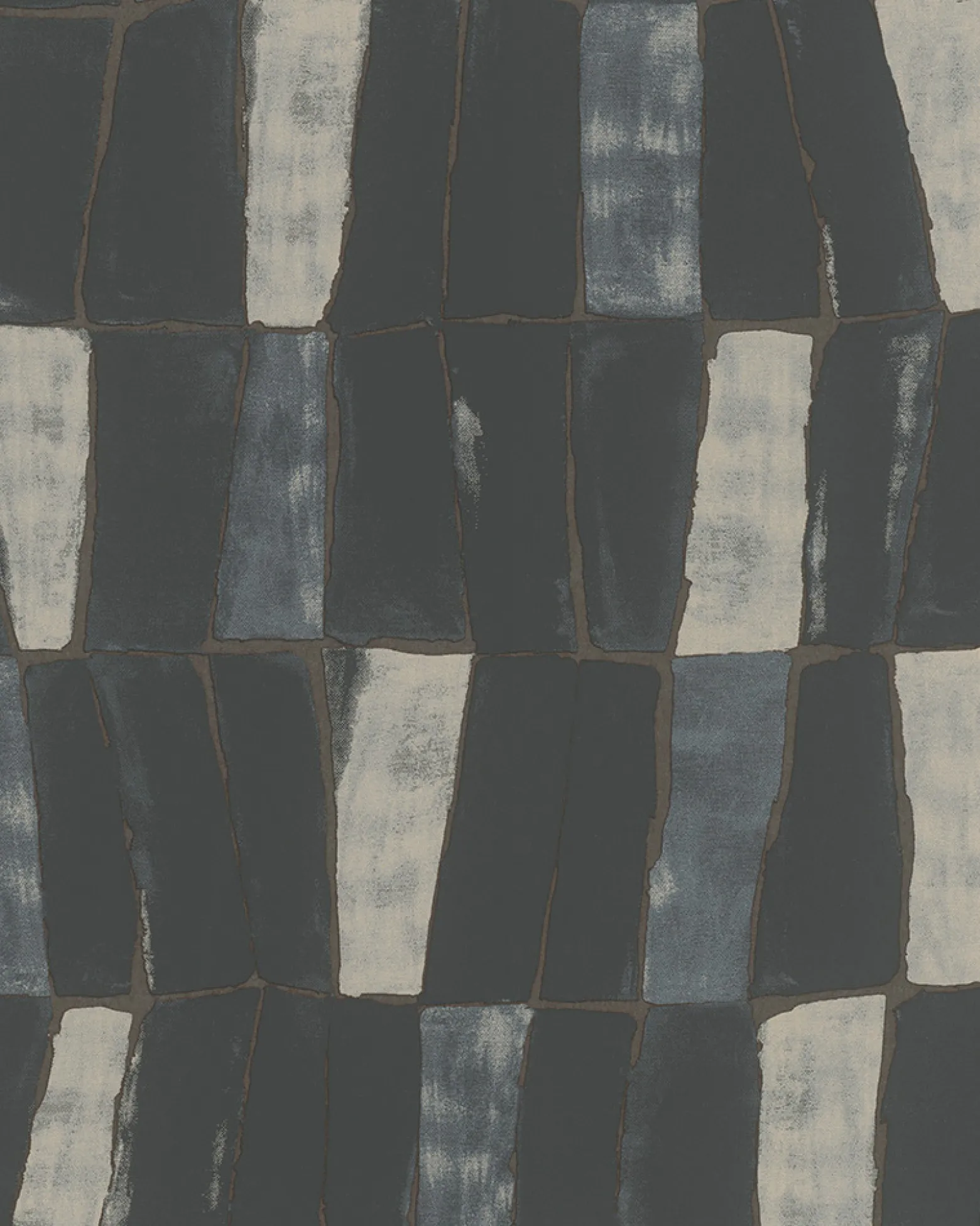 Vliestapete Gitter Abstrakt schwarz bronze Metallic 31222