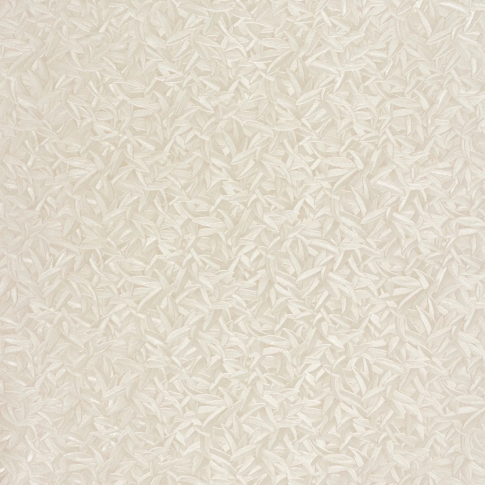 Vliestapete Glööckler Blätter Federn creme Metallic 52505
