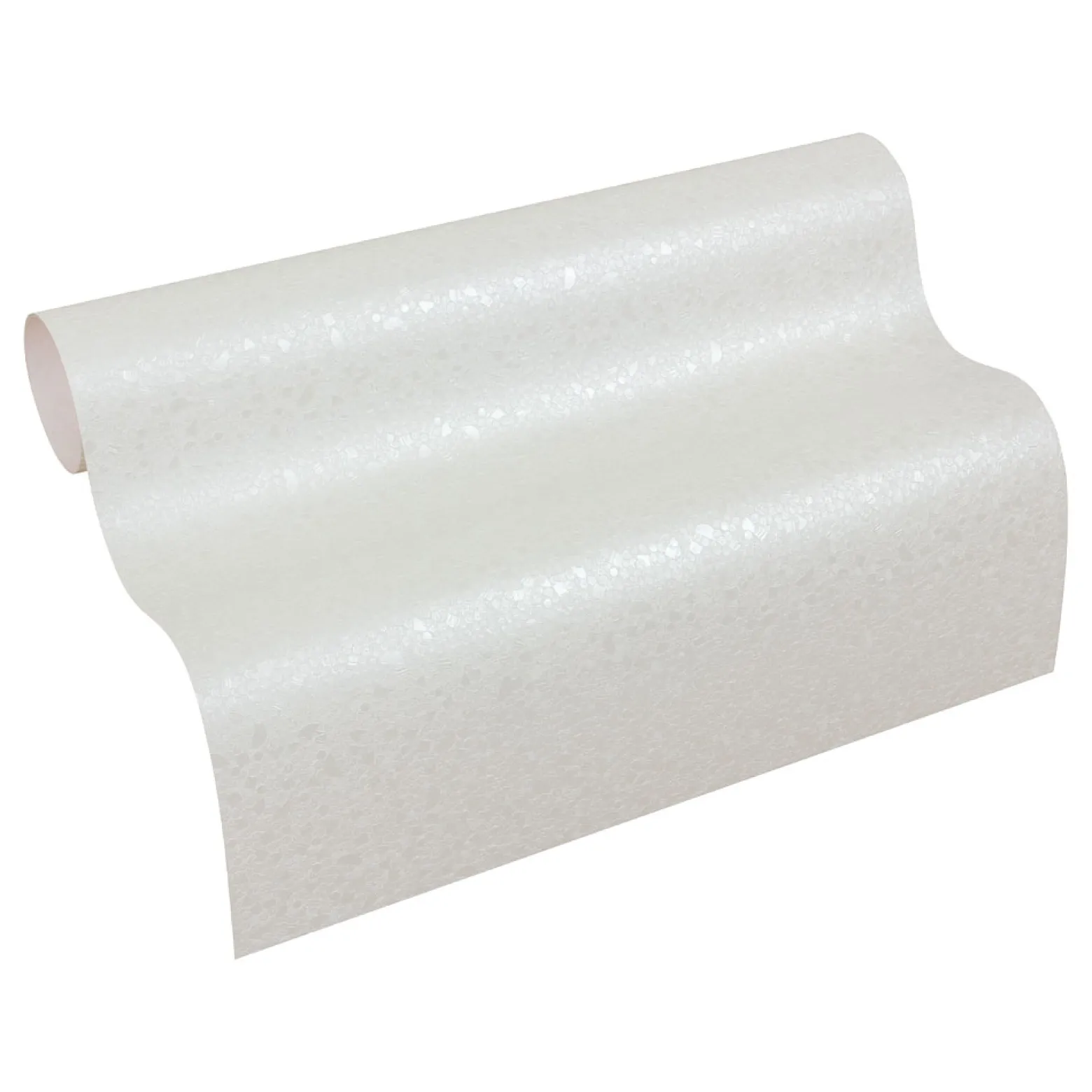 Vliestapete Glööckler Design Struktur weiß Metallic 54848