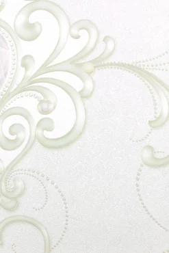 Vliestapete Glööckler Diamant creme Metallic 54430