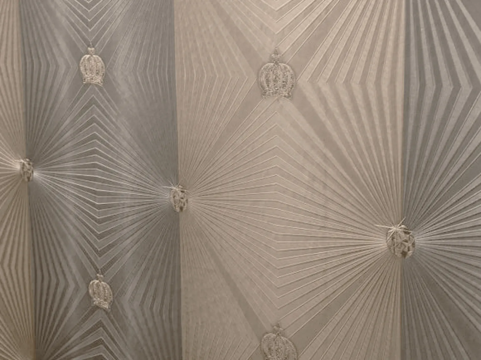 Vliestapete Glööckler Diamanten braun Metallic 54406