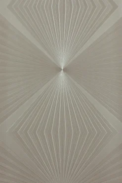 Vliestapete Glööckler Grafik Linien braun Metallic 54413