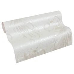 Vliestapete Glööckler Ornament Federn cremeweiß 54846