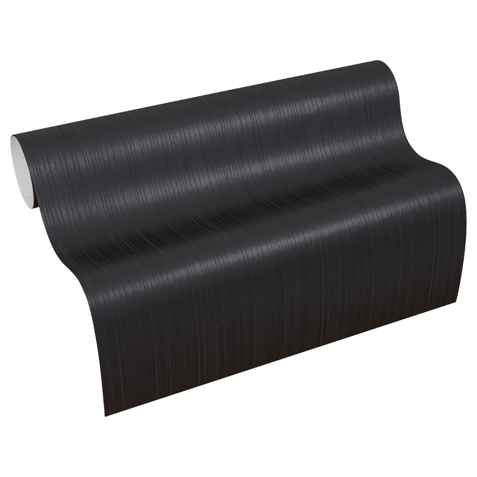 Vliestapete Glööckler Uni Struktur schwarz Metallic 54850