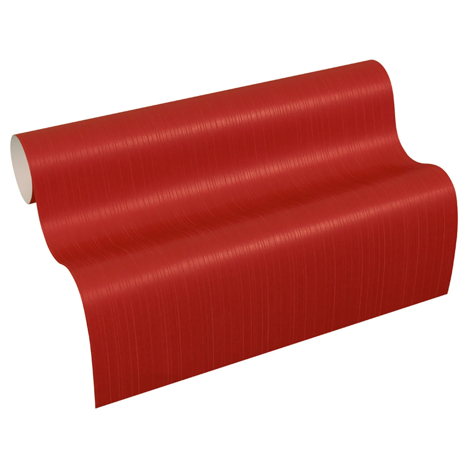 Vliestapete Glööckler Uni Struktur rot Metallic 54851