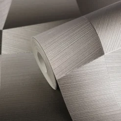 Vliestapete Grafik Abstrakt Schwarz Grau Metallic 79197-5