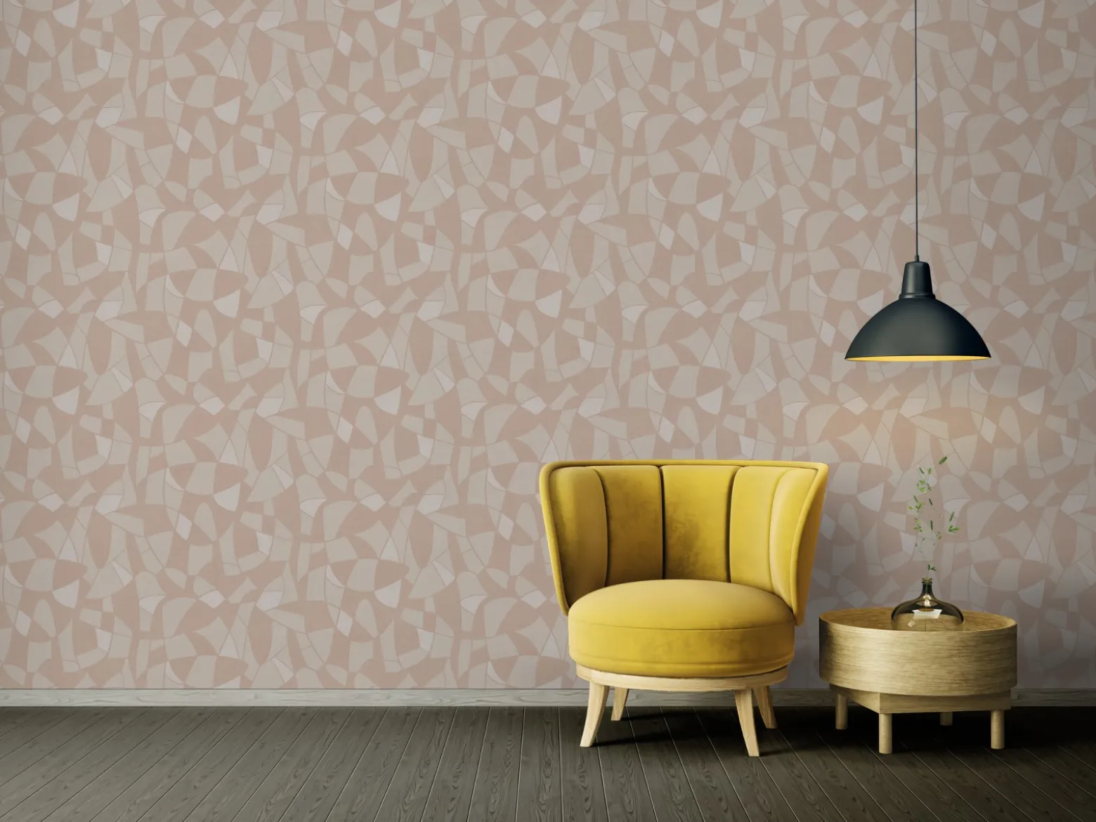Vliestapete Grafik Abstrakt Beige Cremeweiß 39093-2
