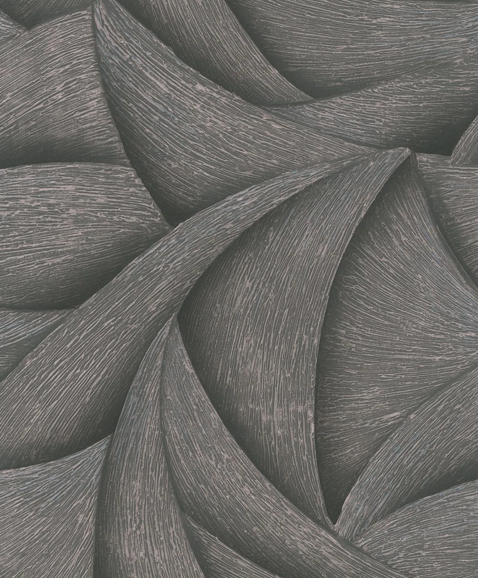 Vliestapete Grafik Abstrakt Grau Silber Metallic 35505