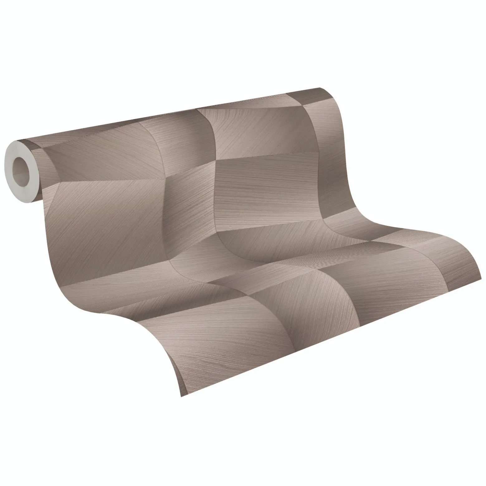 Vliestapete Grafik Abstrakt Grau Silber Metallic 79197-2