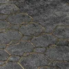 Vliestapete Grafik anthrazit schwarz gold Glanz 37424-6