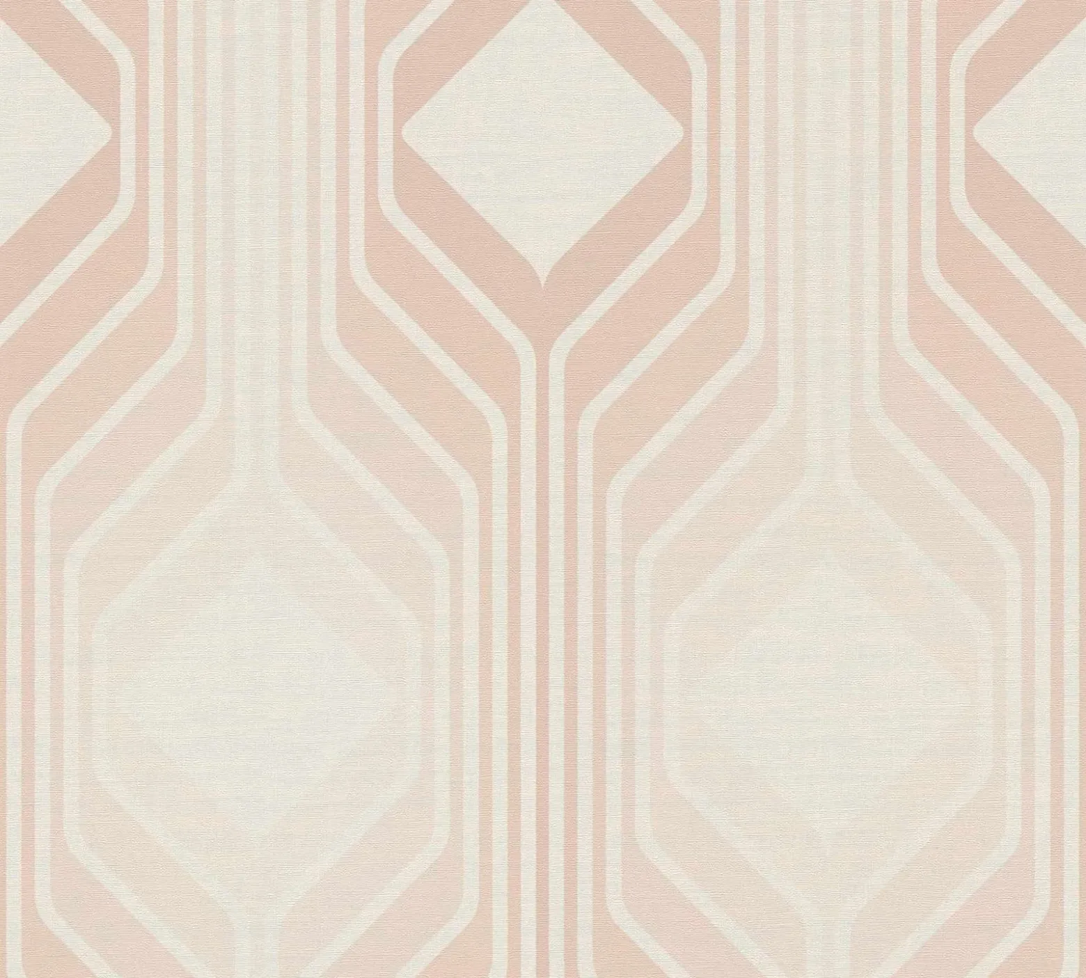 Vliestapete Grafik Art Deco Beige Weiß 39532-4