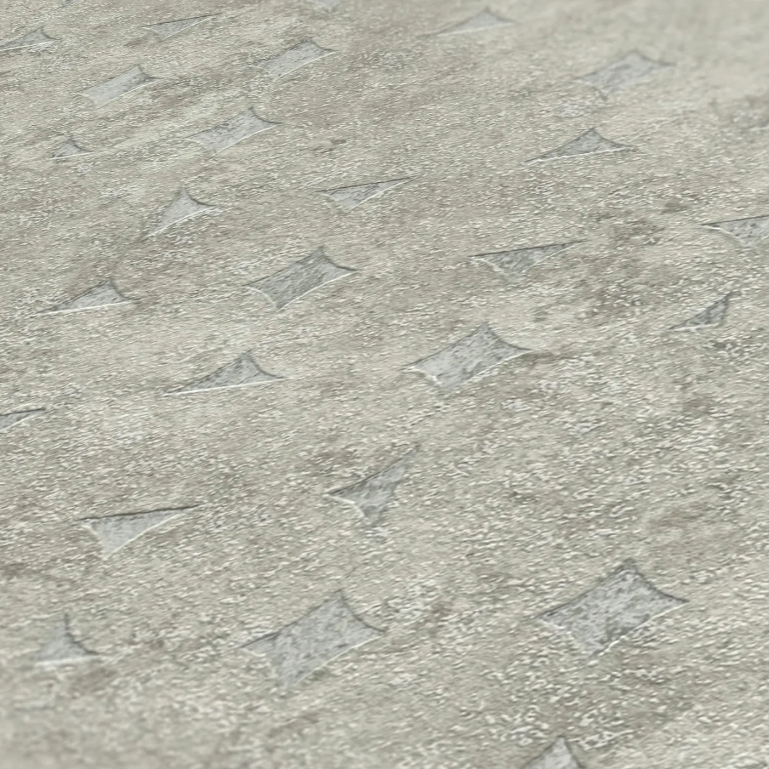 Vliestapete Grafik Beige Grün Silber Metallic 39656-4