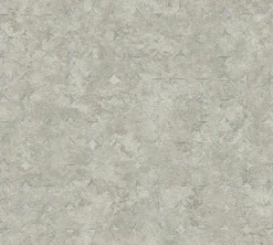 Vliestapete Grafik Beige Grün Silber Metallic 39656-4
