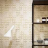 Vliestapete Grafik cremebeige grau gold Glanz 37424-2