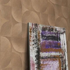 Vliestapete Grafik 3D-Effekt Struktur Braun 10392-11