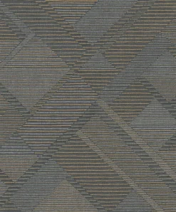 Vliestapete Grafik Linien Grau Gold Metallic A55401