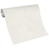 Vliestapete Grafik Marmor Weiß Creme Metallic 10358-01