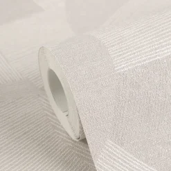 Vliestapete Grafik Muster Linien Grau Weiß 79160-2