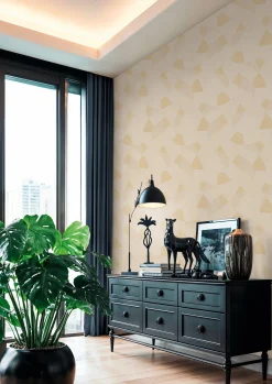 Vliestapete Grafik Muster Linien Beige Creme 79160-1