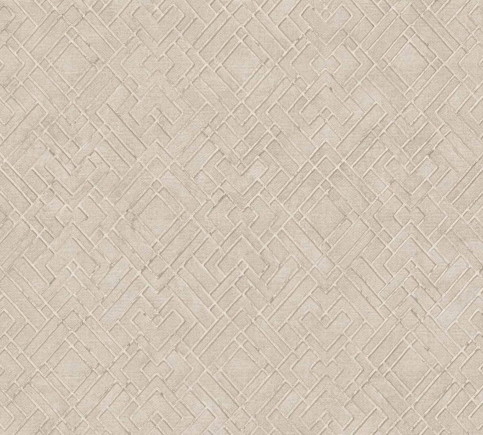 Vliestapete Grafik Muster Metallic Beige Silber 38828-2