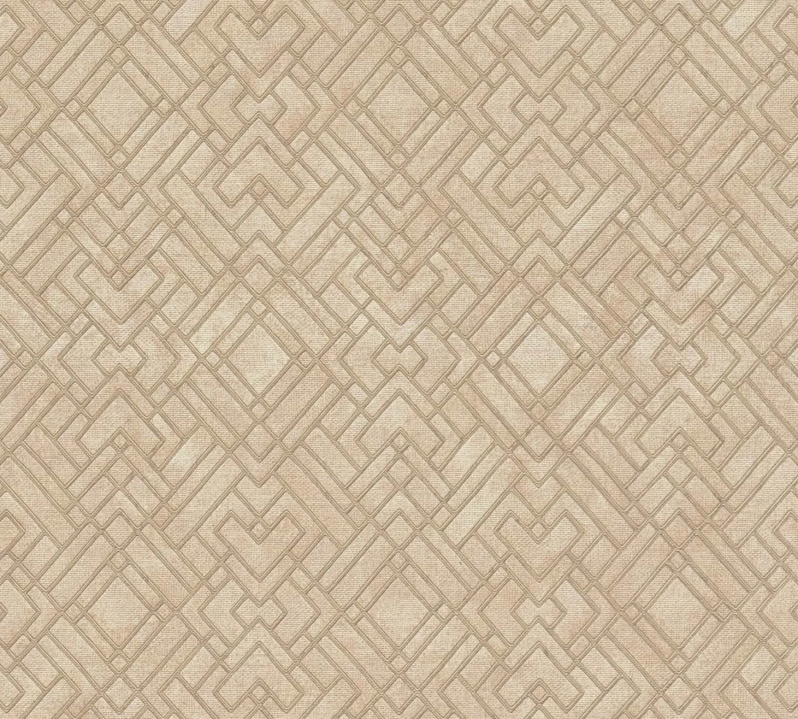 Vliestapete Grafik Muster Metallic Beige Gold 38828-3