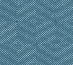 Vliestapete Grafik Raute blau silber 36926-4