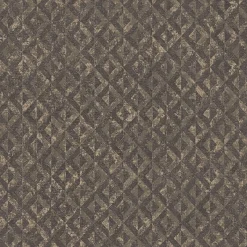 Vliestapete Grafik Rauten Schwarz Kupfer Metallic 39505-3