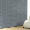 Vliestapete Grafik Schlaufen Glanz Marburg blau silber 58121