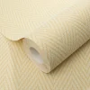Vliestapete Grafik Sisal-Geflecht Gelb Creme 10536-03