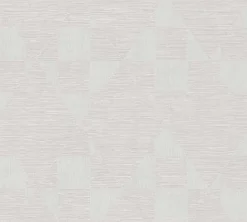 Vliestapete Grafik Trapez creme-silber Glanz 38196-6