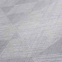 Vliestapete Grafik Trapez Rauten silber Glanz 38196-1