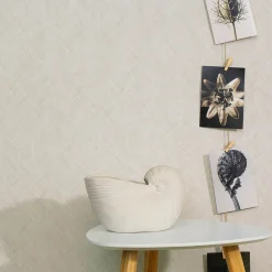 Vliestapete Grafik Uni Fischgrät Beige Grau 10589-38