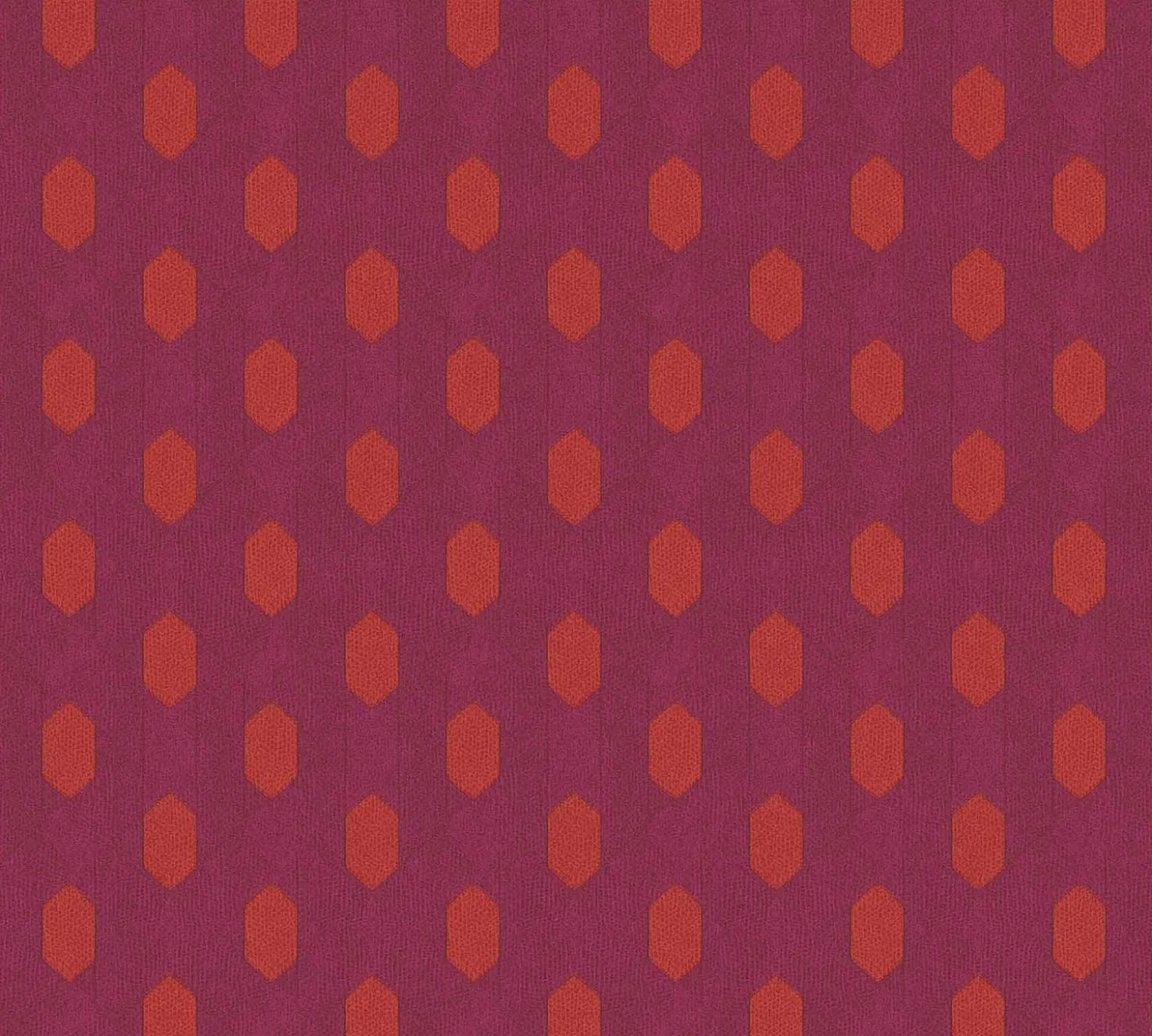 Vliestapete Grafik Waben pink orange 36973-1