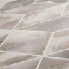 Vliestapete Grafik Würfel 3D weiß rosa Metallic 37863-2