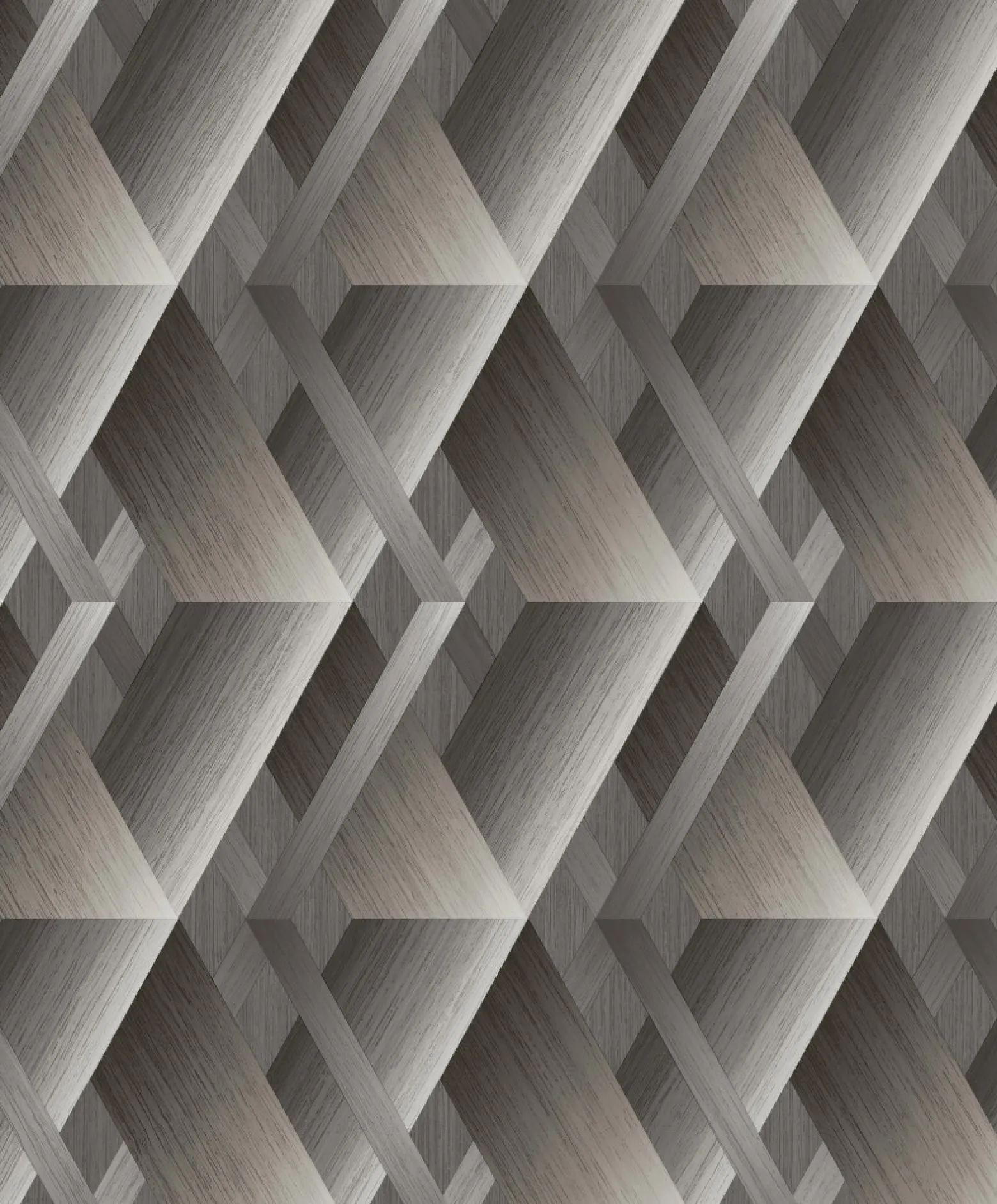 Vliestapete Grafik ZickZack Beige Grau WL2601