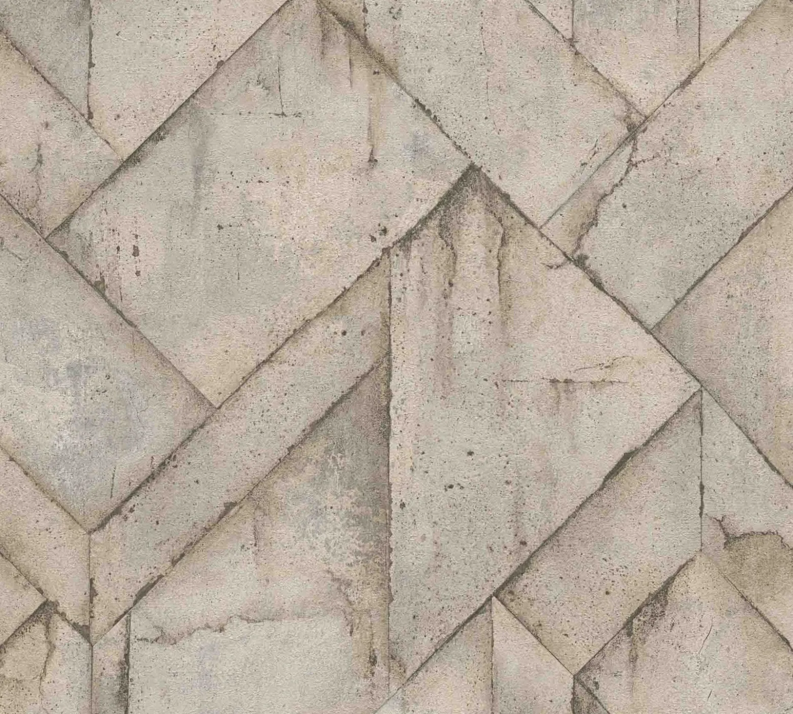 Vliestapete Grafisch Beton greige 37741-4