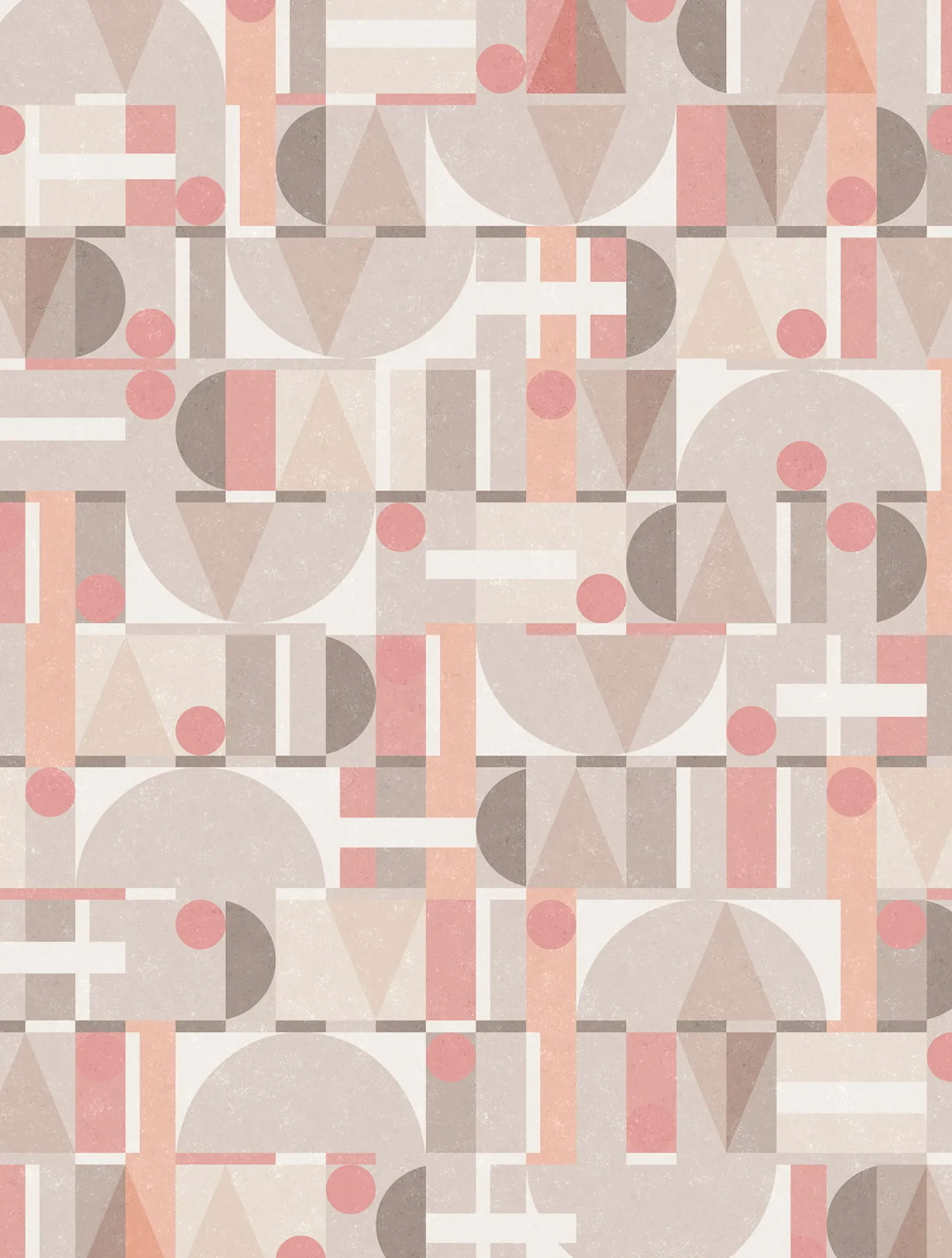 Vliestapete Grafisch Betonoptik Beige Rot Grau 81644