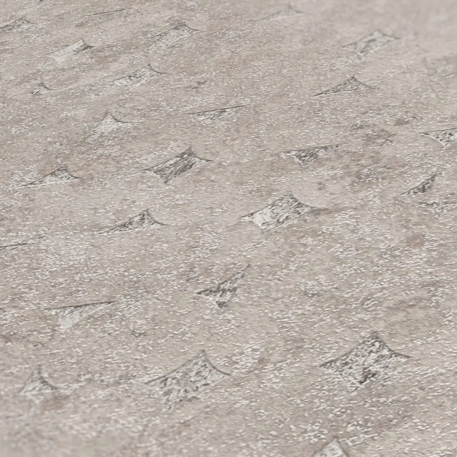 Vliestapete Grafisch Braun Silber Metallic 39656-2
