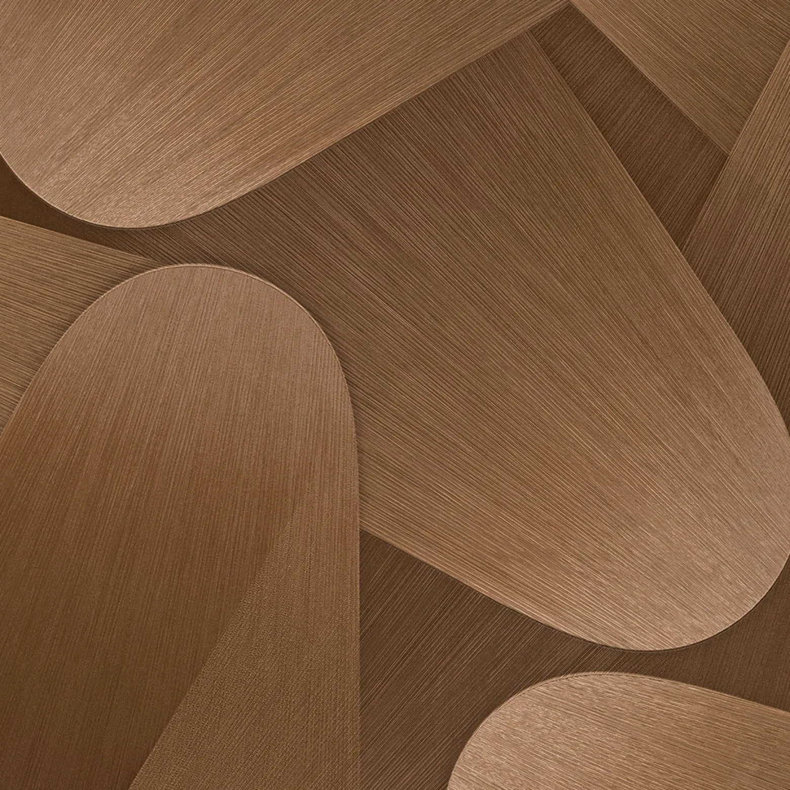 Vliestapete Grafisch 3D-Effekt Kupfer Metallic 10423-48