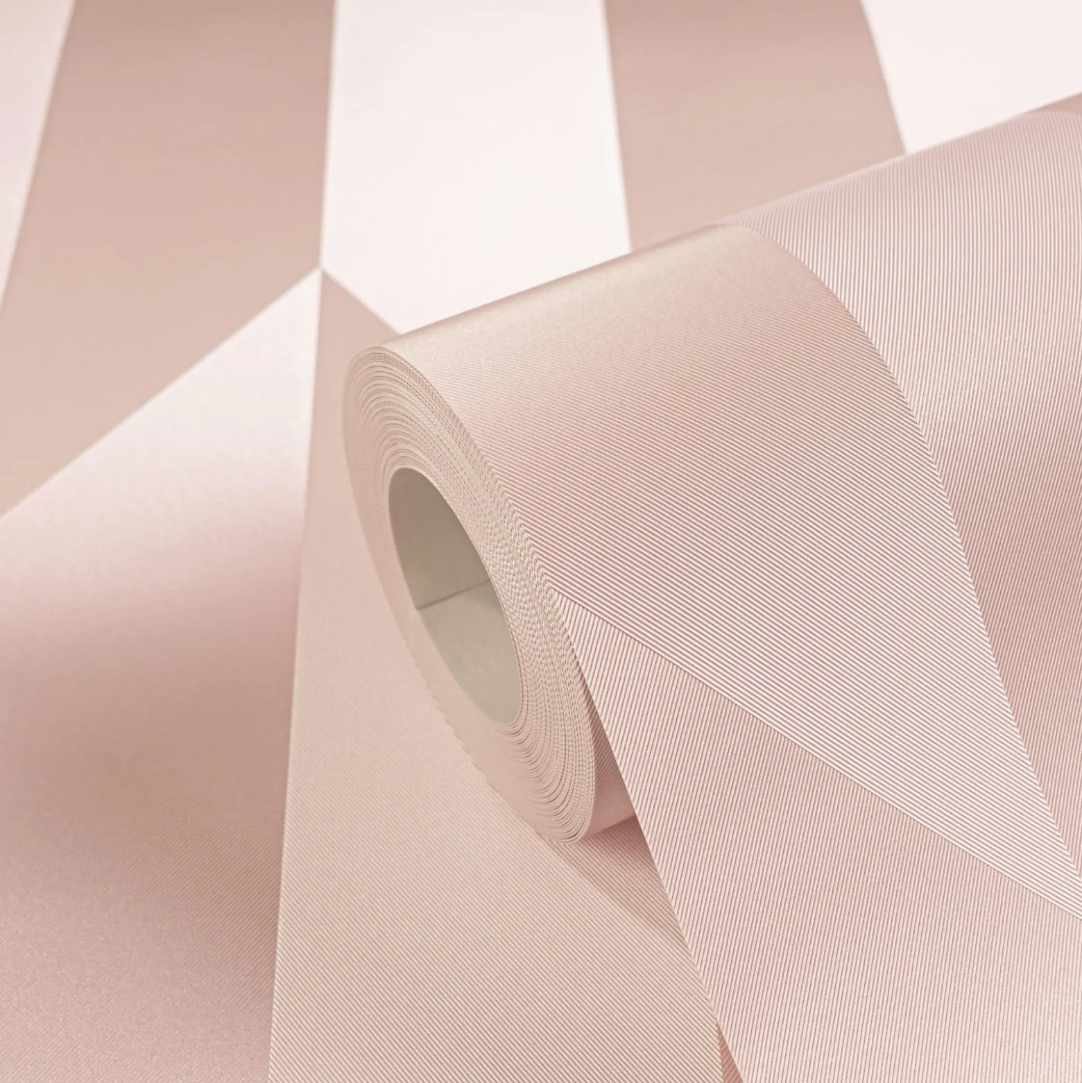 Vliestapete Grafisch 3D-Optik Rosa Metallic 79086-2