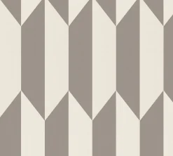 Vliestapete Grafisch 3D-Optik Creme Silber Metallic 79086-3