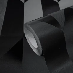 Vliestapete Grafisch 3D-Optik Schwarz Metallic 79086-8