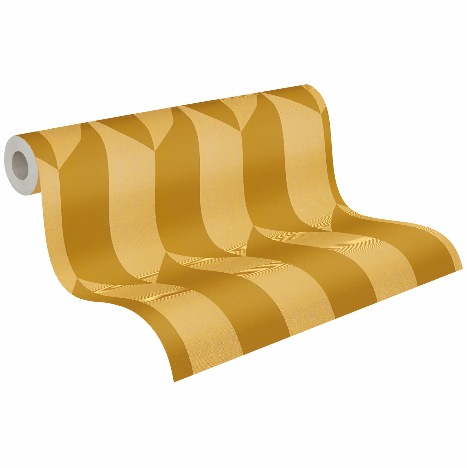 Vliestapete Grafisch 3D-Optik Gold Metallic 79086-6