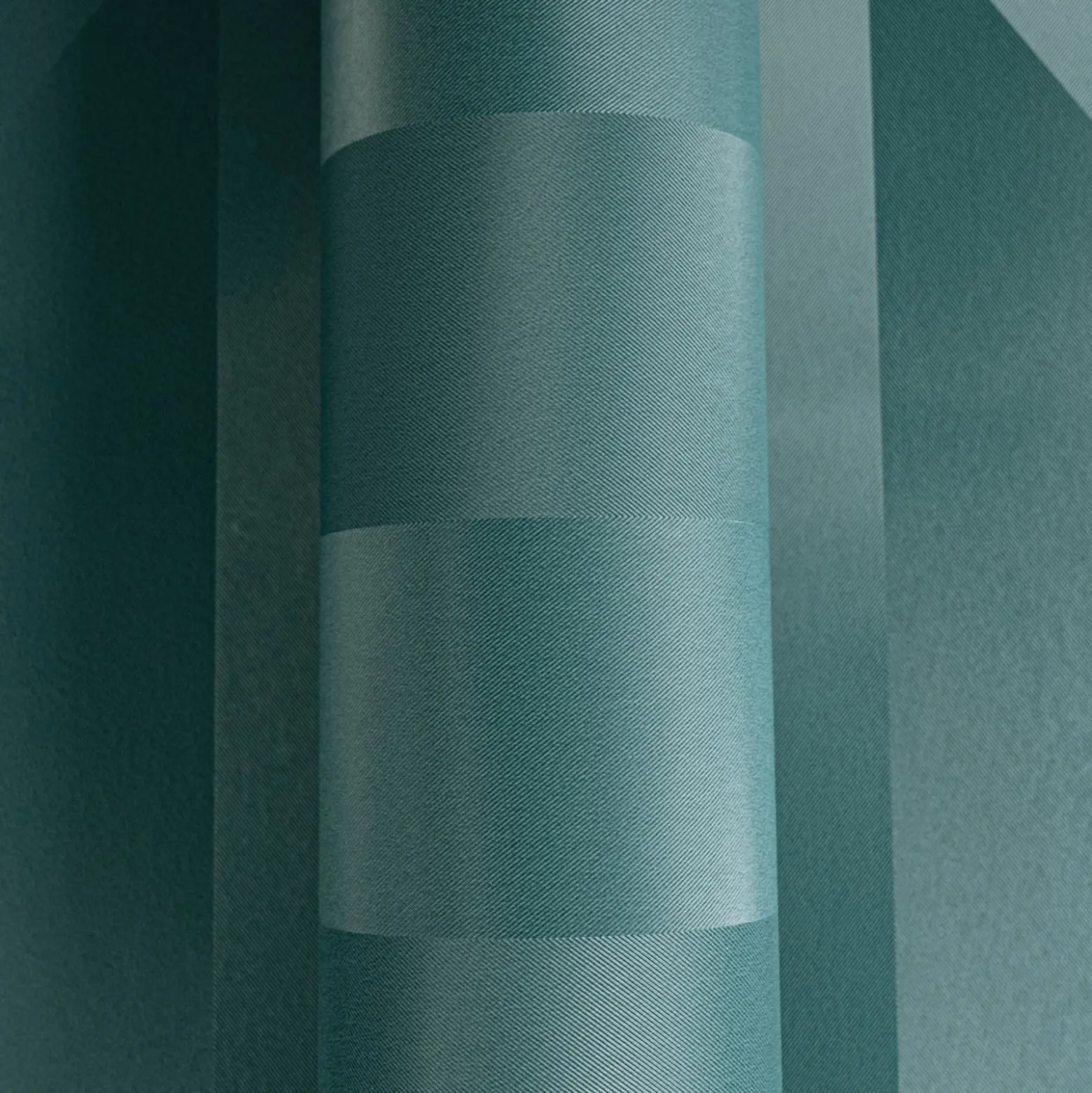 Vliestapete Grafisch 3D-Optik Petrol Metallic 79086-7